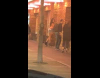 Girl roller skate guy says no casino