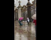 Music video rain black gate