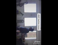 Man models masks and gloves