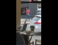 Man with a face mask on his head tiktok