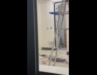 Collab WINY - Huge rat climb wire hang from socket