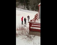 Man in black jacket poses for a photoshoot