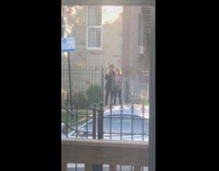 Man and woman tiktok dance video shoot fail