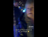 Mom points out weiner shaped light 