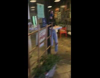 Postmates robot machine delivers food 