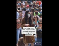 Collab KaleSaladIG - Girl Wonders Why People Dont Wear Masks