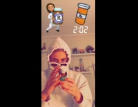 White sunglasses girl cough syrup bedroom 