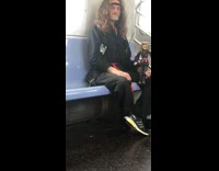 Collab Subway Creatures - man dressed in black karate uniform with miniature