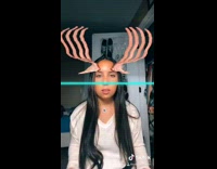 Collab BitchIG2 - Tiktok scan challenge fingers into horns long face reindeer