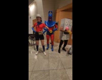 Collab Clips MPUGC - Friend group dressed as SpongeBob characters