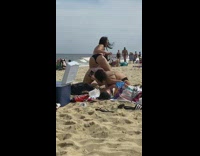 Two women bikini twerk top of each other