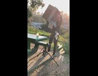 Empty water bottle box