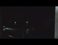 Lightning strike close night sky rain tricycle