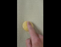 Guy drops egg without eggshell shell yolk 
