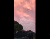 Time Lapse video of thunderclouds formation