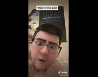 Guy tries Disney filter then looks like a princess 