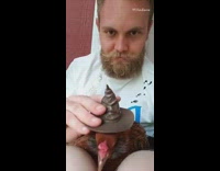 Guy harry potter sorting hat on animals 