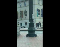 Collab IITW - Male Dancers Throws Hat and Dances Near Street 