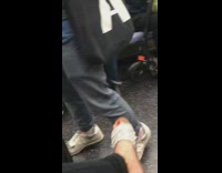 Man swipes right on all womens profiles on Tinder to match on subway train