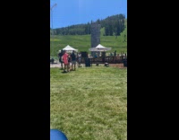 Collab IITW - Woman struts for video shoot at field