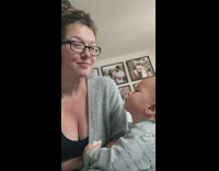 Little boy loves the song La Chona 