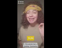 If the planets had a meeting coronavirus 