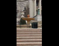 Guy tries to throw water bottle with feet fail 