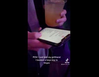 Guy scrolling through phone long messages