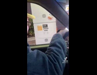 Collab BitchIG2 - Guy in fast food drive thru ordering a mcchicken and cheeseburger talking funny 