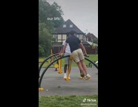 Two girls show their boyfriends hanging out