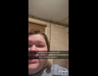 Girl freaks out over reeses commercial  