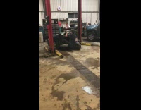 Car cut in half still drives 