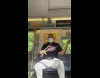 Man plays and does yoyo tricks