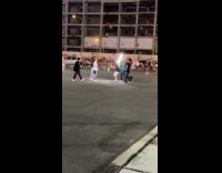 Collab IITW - Three men rap video shoot at street light set up