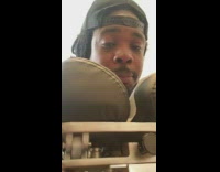 Guy getting unknown therapy treatment on butt