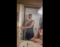 Collab BitchMP - Couple restroom outfit light switch