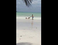 man yellow shorts legs up pic