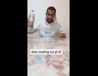 White sweater guy god creating my gf