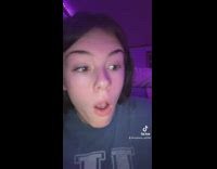 Woman accidentally pulls off eyelash while curling