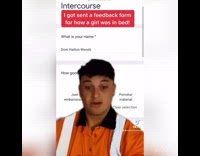 Girl sends guy google docs survey 