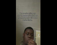 Man Eats Fries as he Records Himself