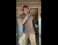 UPS driver dances to Whitney Houston mashup song