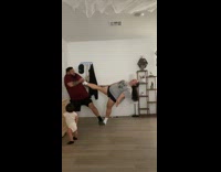 Couple doing trend from dancing with the stars 