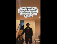Guy finds proof of him cheating on girlfriends phone 