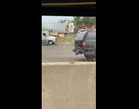 Eighteen wheeler delivery truck accident cardboard boxes 