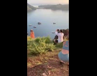 Collab IITW - People different photoshoot mountain top at sunset