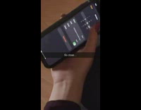 Girl falls asleep does not finish setting alarm