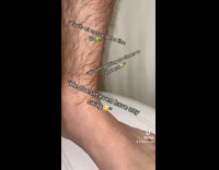 Line up haircut for leg hair