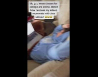 Guy turns webcam on exposes sleeping roommate 