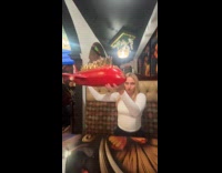 Friends pretend and re-enact 9/11